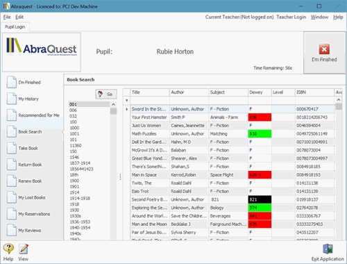 Unattended Issues/Returns Search by Keyword