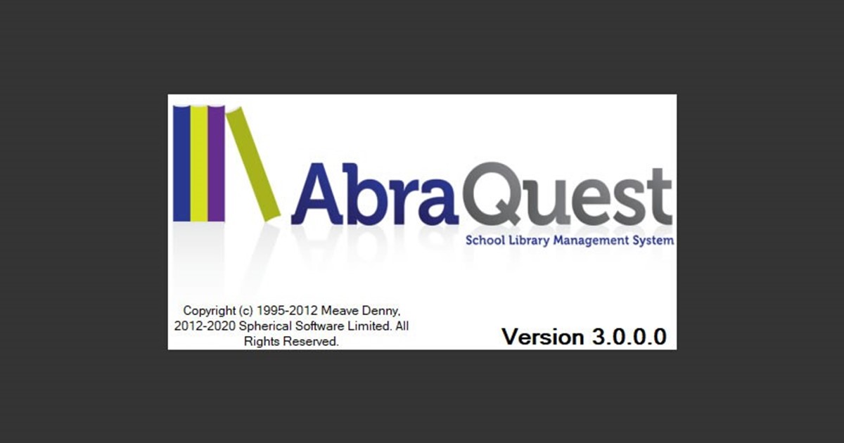 Abraquest v3 splash screen