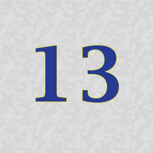 Number 13